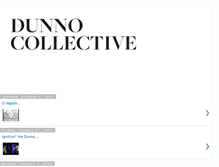 Tablet Screenshot of dunnocollective.blogspot.com