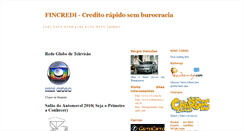 Desktop Screenshot of fincredifinanceira.blogspot.com