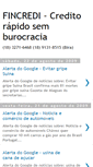 Mobile Screenshot of fincredifinanceira.blogspot.com