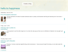 Tablet Screenshot of hellotohappiness.blogspot.com