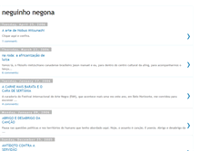 Tablet Screenshot of neguinhonegona.blogspot.com