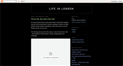 Desktop Screenshot of paulandleisainlondon.blogspot.com