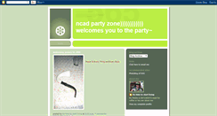 Desktop Screenshot of ncadpartyzone.blogspot.com