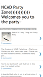 Mobile Screenshot of ncadpartyzone.blogspot.com