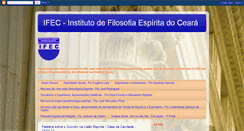 Desktop Screenshot of ifecfilosofia.blogspot.com