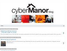 Tablet Screenshot of cybermanor.blogspot.com