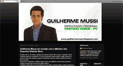 Desktop Screenshot of guilhermemussi.blogspot.com