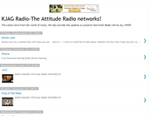 Tablet Screenshot of kjagradio.blogspot.com