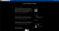 Desktop Screenshot of lelettricofiore.blogspot.com