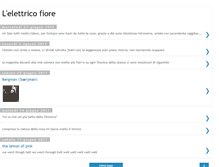 Tablet Screenshot of lelettricofiore.blogspot.com