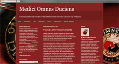 Desktop Screenshot of mediciomnesduciens1982.blogspot.com