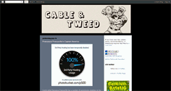 Desktop Screenshot of cableandtweed.blogspot.com