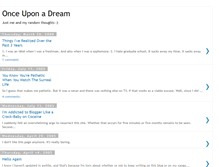 Tablet Screenshot of onceuponadream.blogspot.com