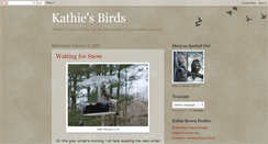 Desktop Screenshot of kathiesbirds.blogspot.com