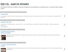 Tablet Screenshot of marcosrovariscriciuma.blogspot.com