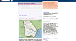 Desktop Screenshot of americangirltravel.blogspot.com