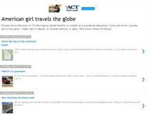 Tablet Screenshot of americangirltravel.blogspot.com