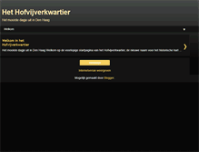Tablet Screenshot of hofvijverkwartier.blogspot.com