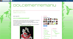 Desktop Screenshot of dolcementemanu.blogspot.com