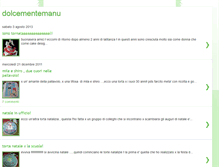 Tablet Screenshot of dolcementemanu.blogspot.com