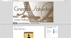 Desktop Screenshot of cinemasaturdaycreativechallenge.blogspot.com