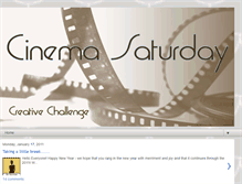 Tablet Screenshot of cinemasaturdaycreativechallenge.blogspot.com