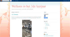 Desktop Screenshot of 3deleerjaarkaaistraat.blogspot.com