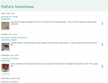 Tablet Screenshot of kathesadventure.blogspot.com