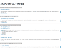 Tablet Screenshot of mgpersonaltrainer.blogspot.com