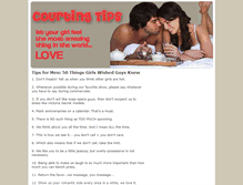 Tablet Screenshot of courting-tips.blogspot.com