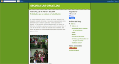 Desktop Screenshot of escuelagravilias.blogspot.com