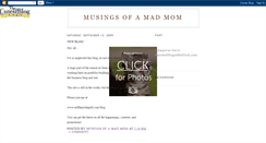 Desktop Screenshot of musingsmadmom.blogspot.com