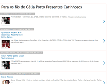 Tablet Screenshot of paraosfasdeceliaporto.blogspot.com