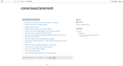 Desktop Screenshot of consciousclaremont.blogspot.com