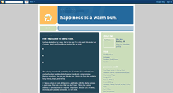 Desktop Screenshot of happinessisawarmbun.blogspot.com