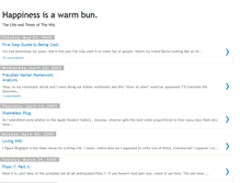 Tablet Screenshot of happinessisawarmbun.blogspot.com
