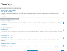 Tablet Screenshot of filosofalgo.blogspot.com