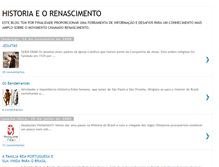 Tablet Screenshot of historiaeorenascimento.blogspot.com