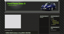 Desktop Screenshot of fordfiestazetecs.blogspot.com