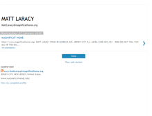 Tablet Screenshot of mattlaracymagnificathome.blogspot.com