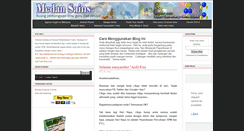 Desktop Screenshot of medansains.blogspot.com