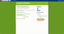 Desktop Screenshot of antociano.blogspot.com