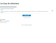 Tablet Screenshot of antociano.blogspot.com