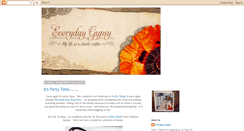 Desktop Screenshot of everydaygypsy.blogspot.com
