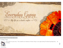 Tablet Screenshot of everydaygypsy.blogspot.com