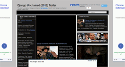 Desktop Screenshot of django-unchained-movie-trailer.blogspot.com