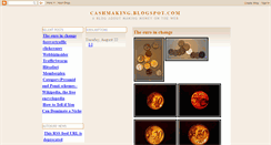 Desktop Screenshot of cashmaking.blogspot.com