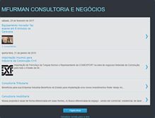 Tablet Screenshot of mfurmanconsultoria.blogspot.com