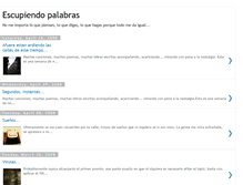 Tablet Screenshot of kris-escupiendopalabras.blogspot.com
