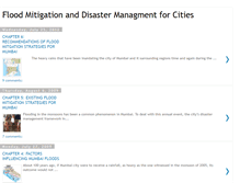 Tablet Screenshot of disastermanagementmumbai.blogspot.com